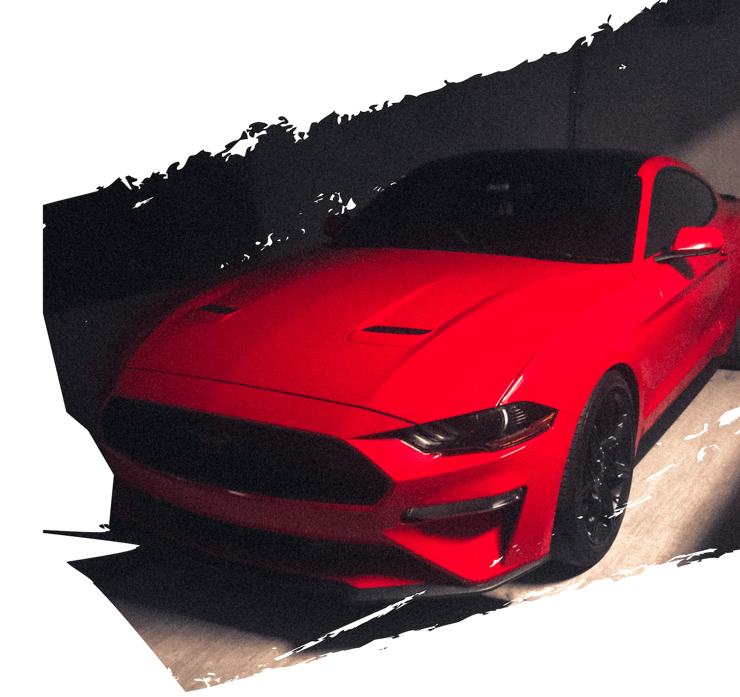 Red sports car